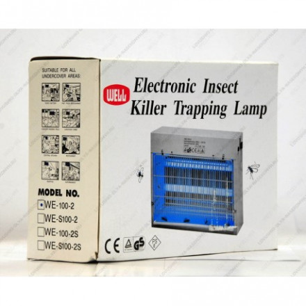 Инсектицидная лампа "WELL WE-200-2" Инсектицидная лампа "WELL WE-200-2"