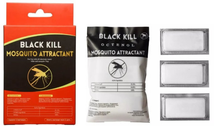 Приманка для комаров и мошки "Octenol Black kill" (3 шт.) Приманка для комаров и мошки "Octenol Black kill" (3 шт.)