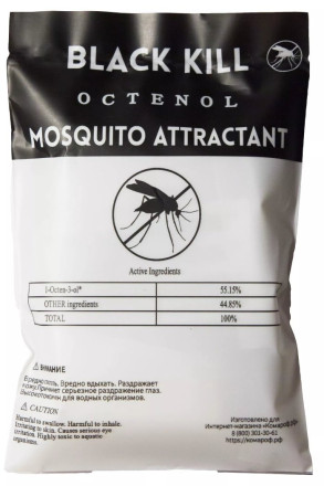 Приманка для комаров и мошки "Octenol Black kill" (3 шт.) Приманка для комаров и мошки "Octenol Black kill" (3 шт.)